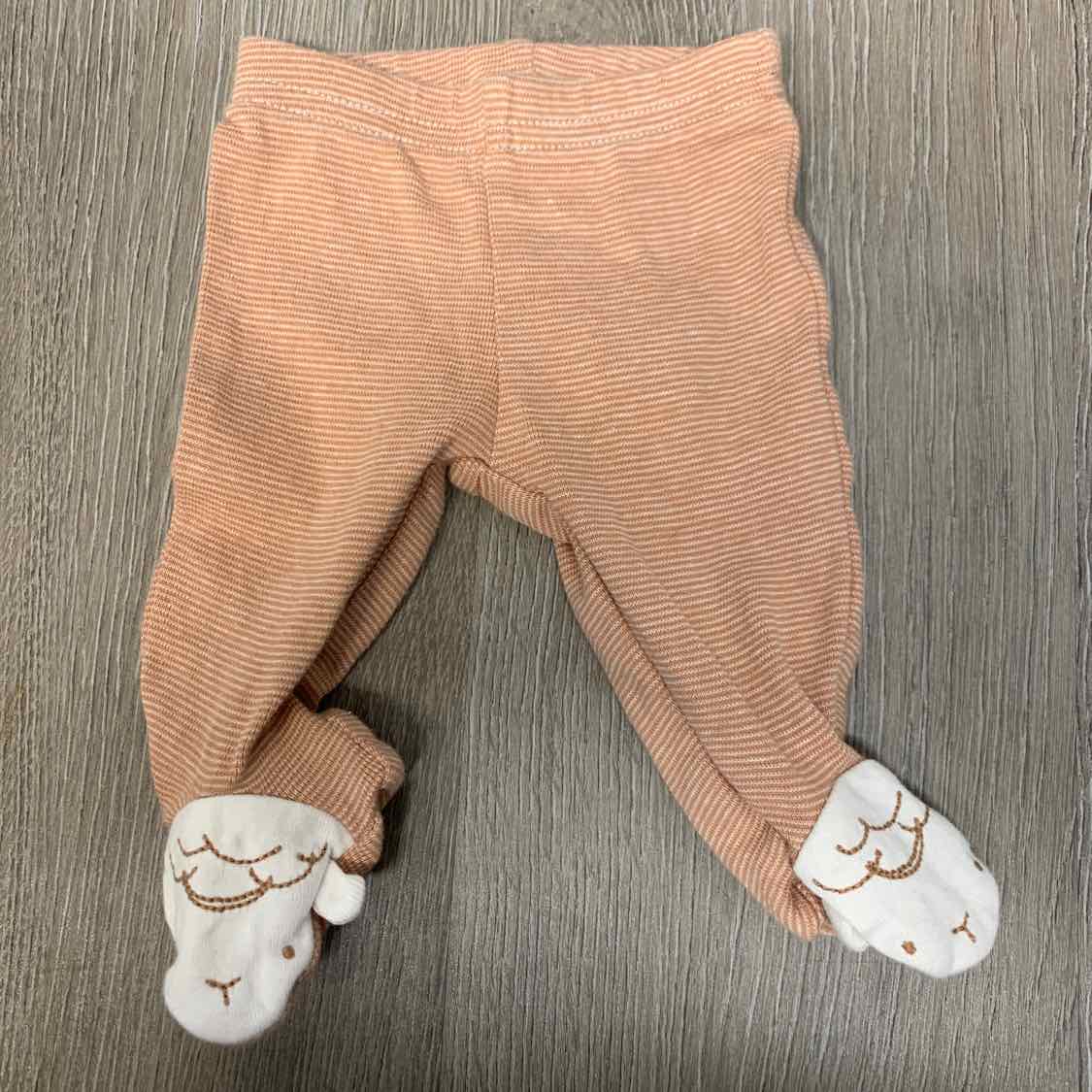 Size Preemie Brown Striped Just One You Athletic Pants