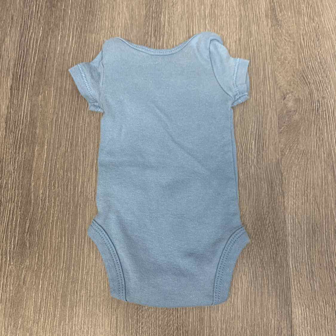 Size Preemie Light Blue Carter's Bodysuit