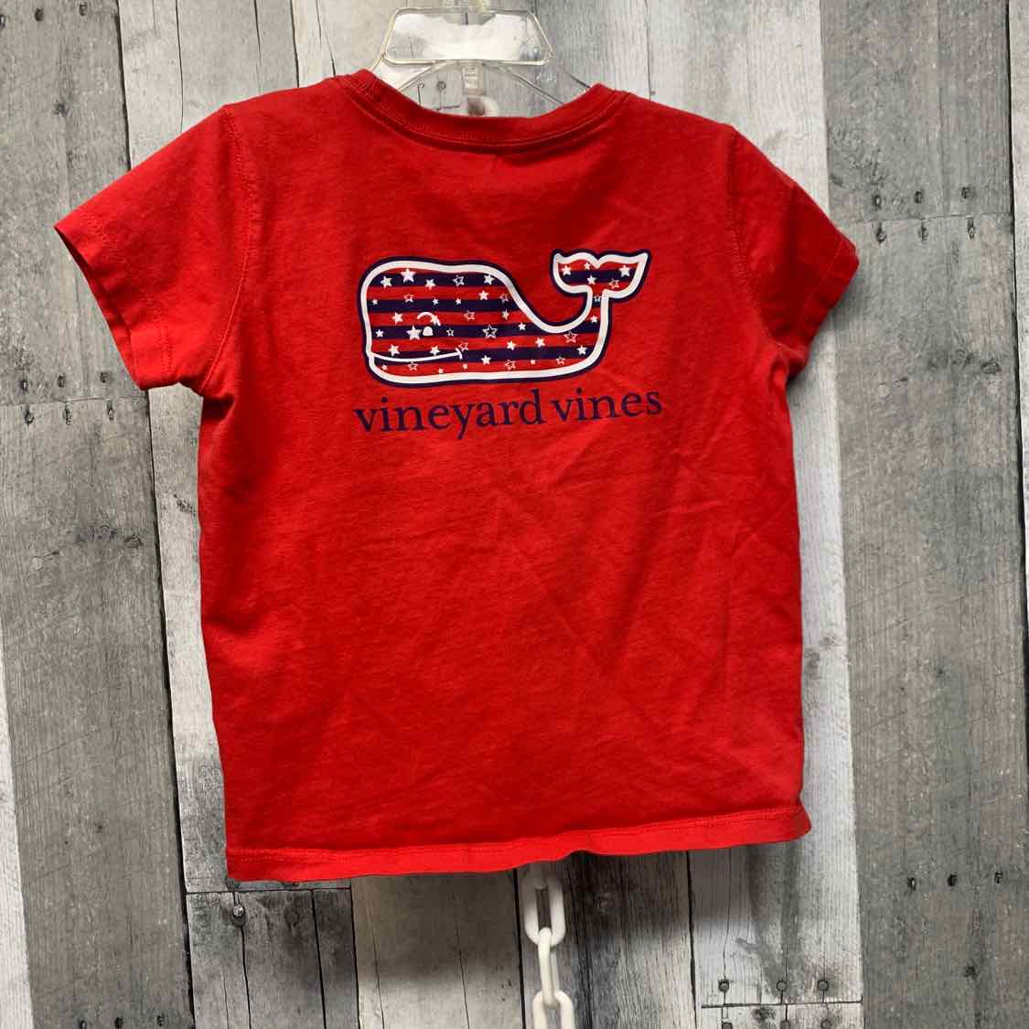 Size 4T Red Vineyard Vines T Shirt