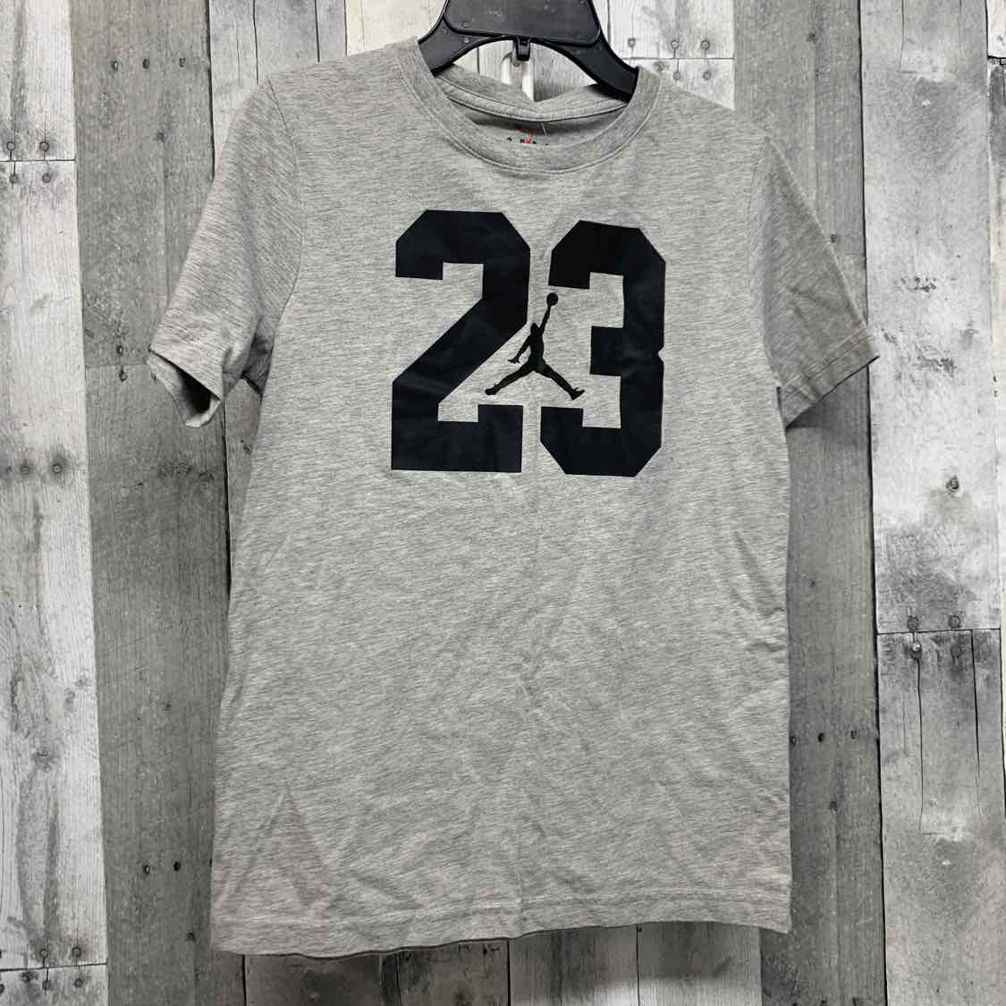 Size Large Gray Graphic Sport Brand T Shirt