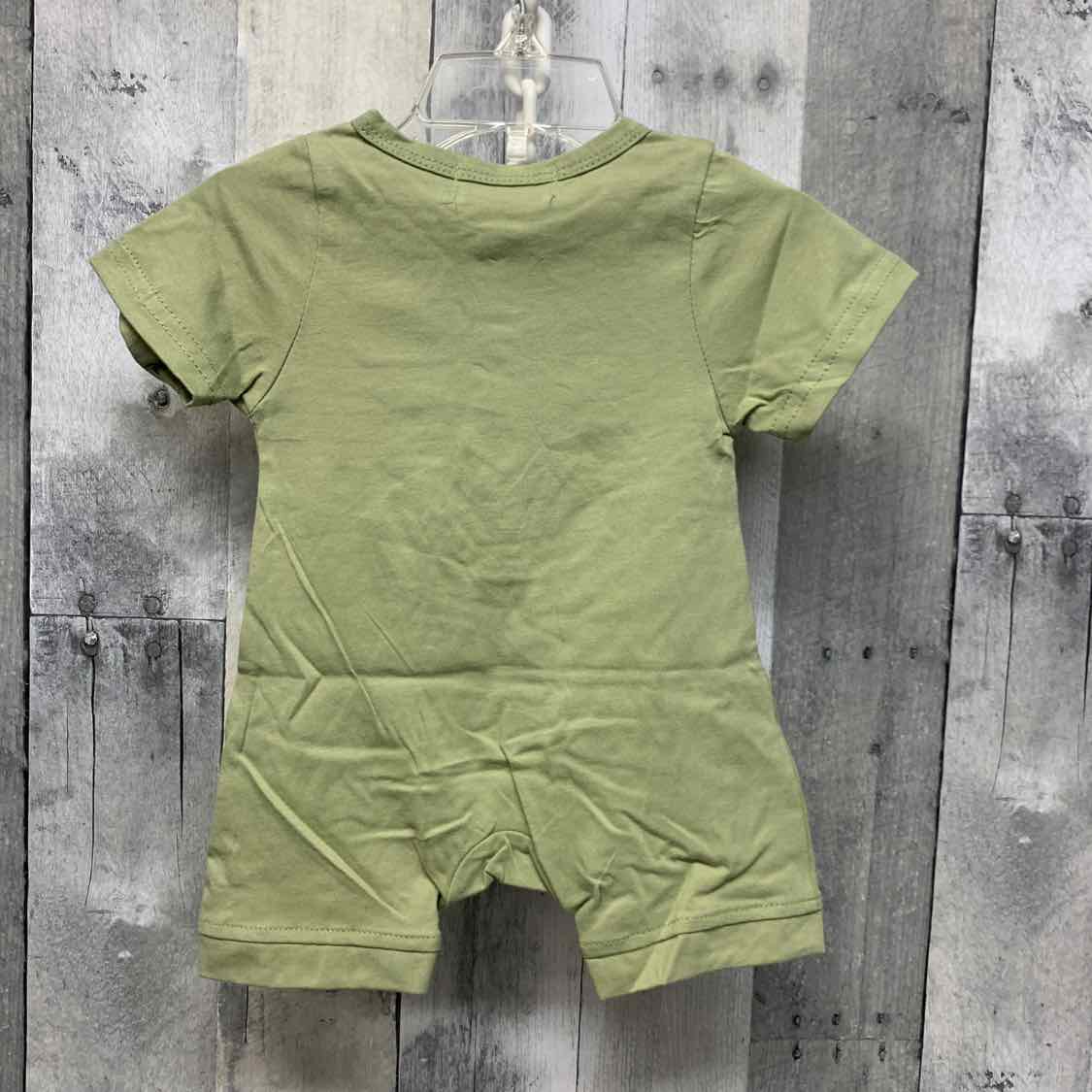 Size 3-6 Months Green Presley Couture Romper