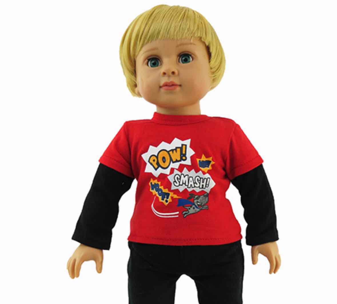 1pc 18" Super Pup Shirt - OodlesCB