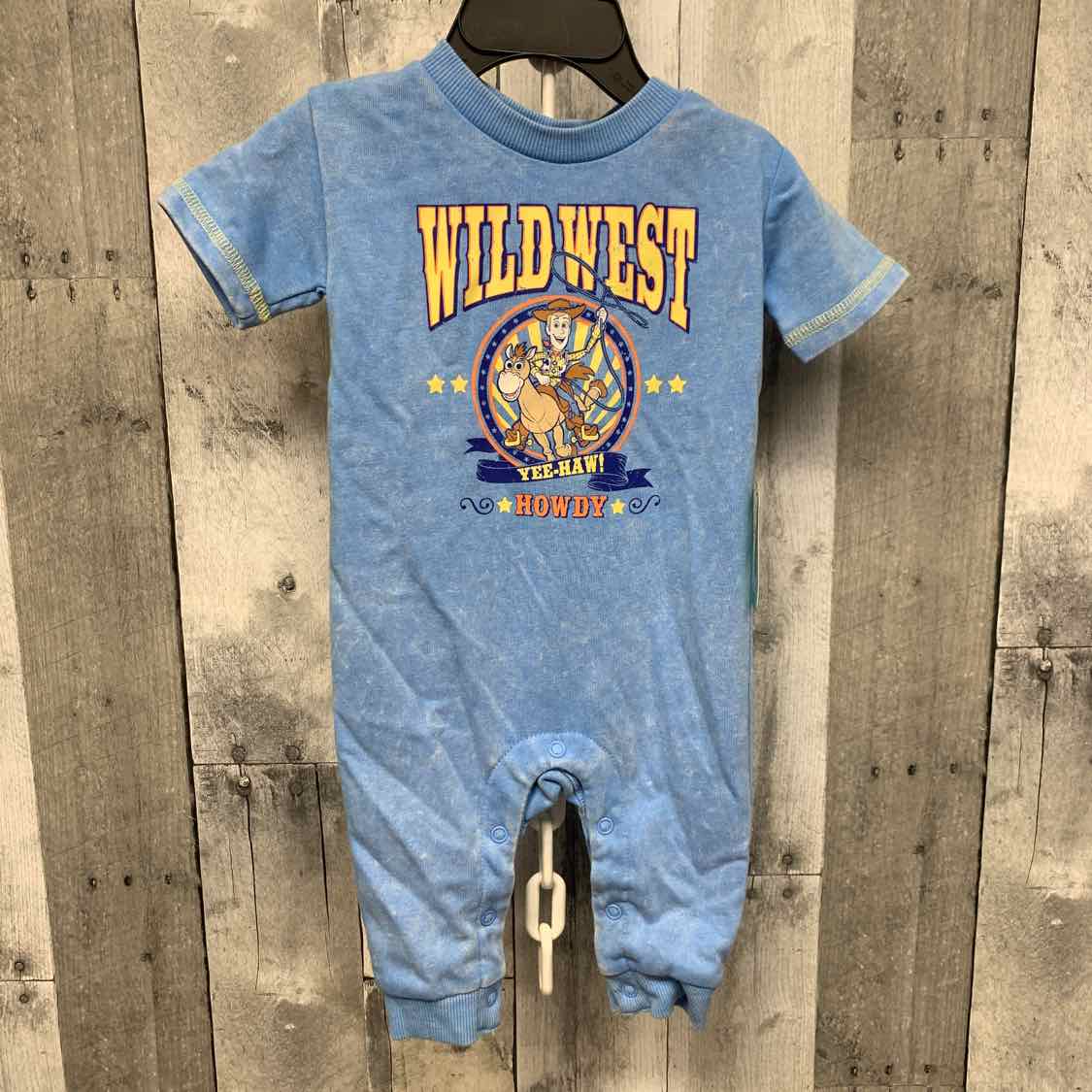 Size 3-6 Months Blue Print Disney Romper