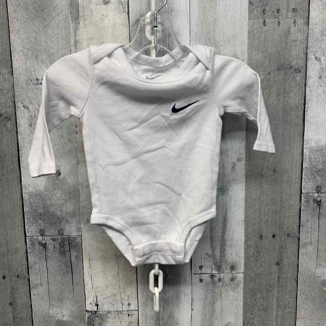 Size 6 Months White Sport Brand Bodysuit