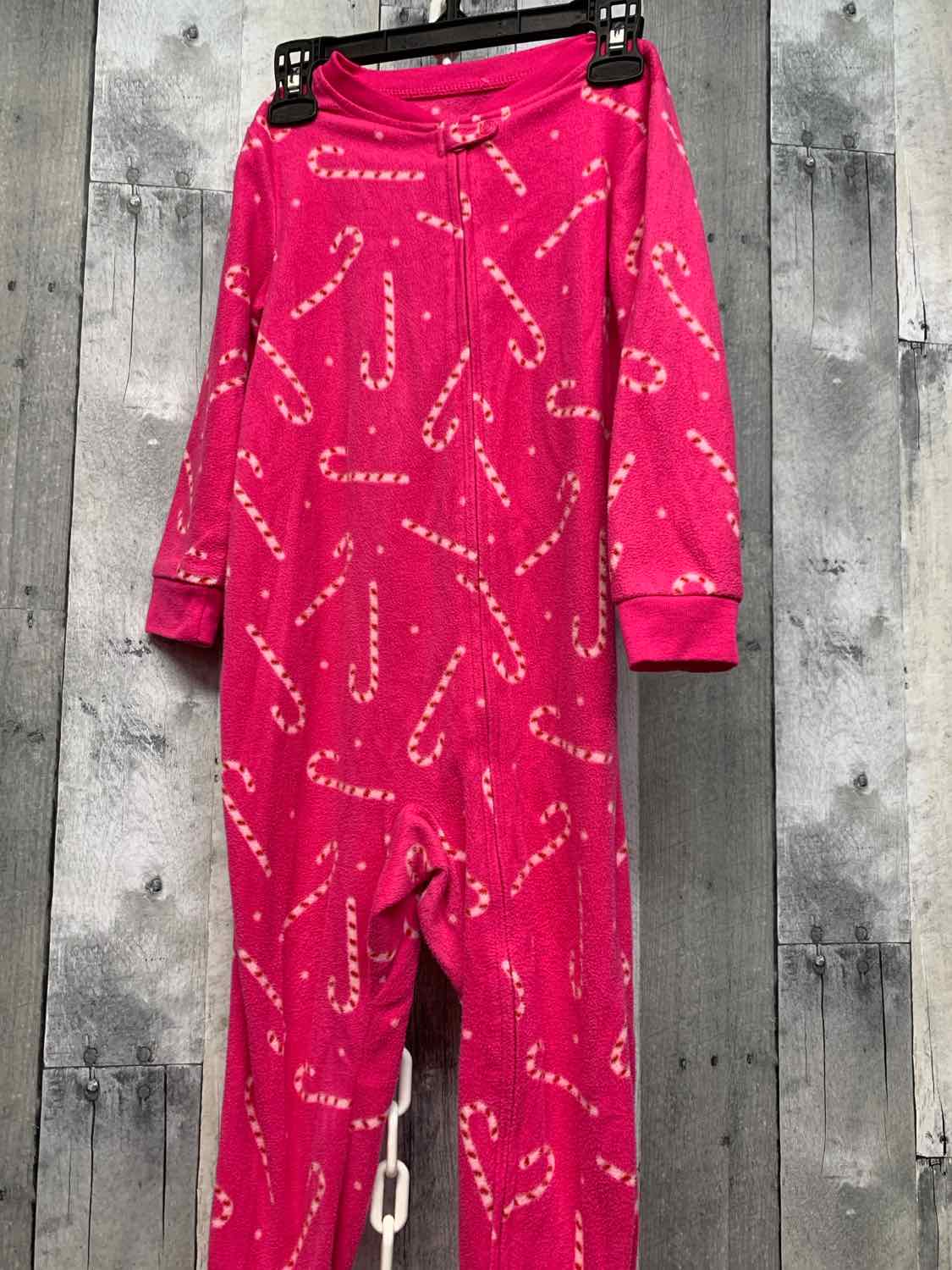Size 4 Pink Print SO Footy PJs