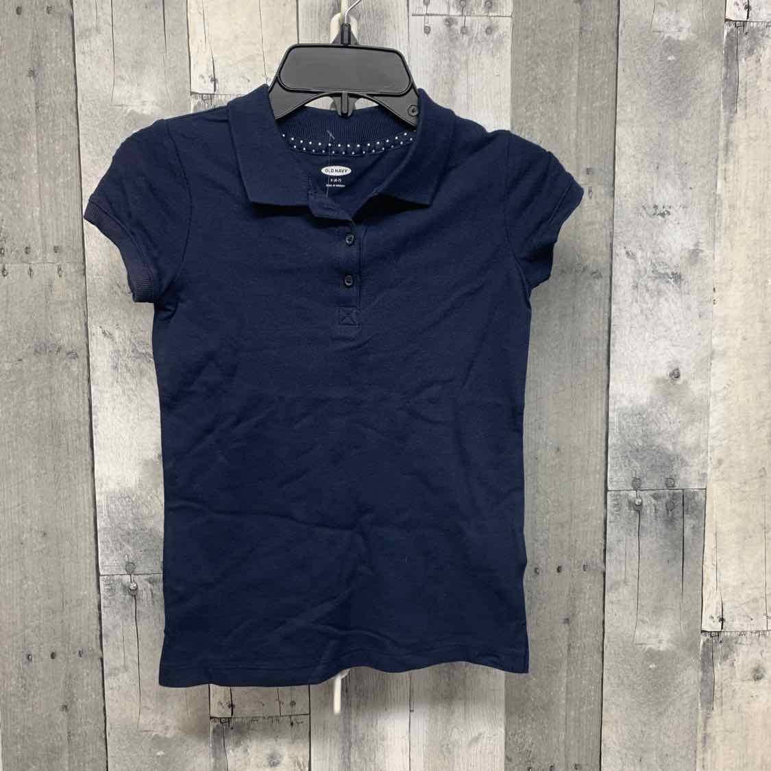 Size 6/7 Navy Old Navy Polo