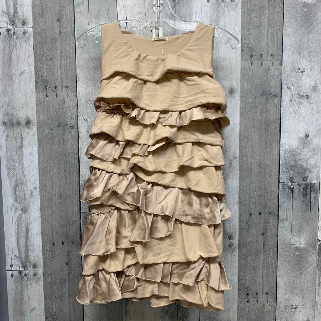 Size 6 Tan Crew Cuts Dress