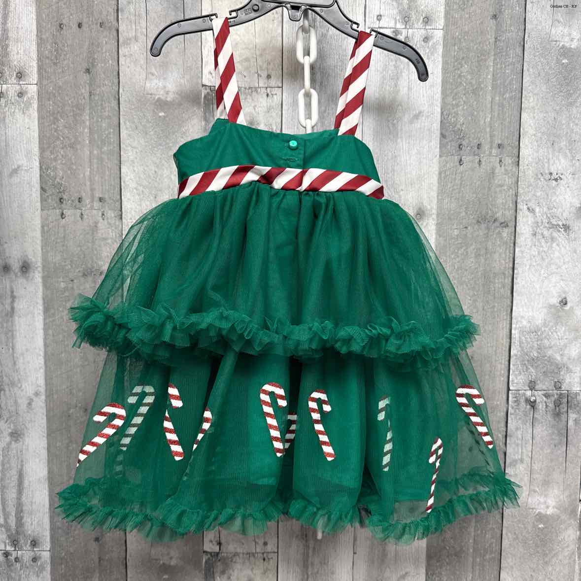 Size 3T Green/Red Cynthia Rowley Dress - Party
