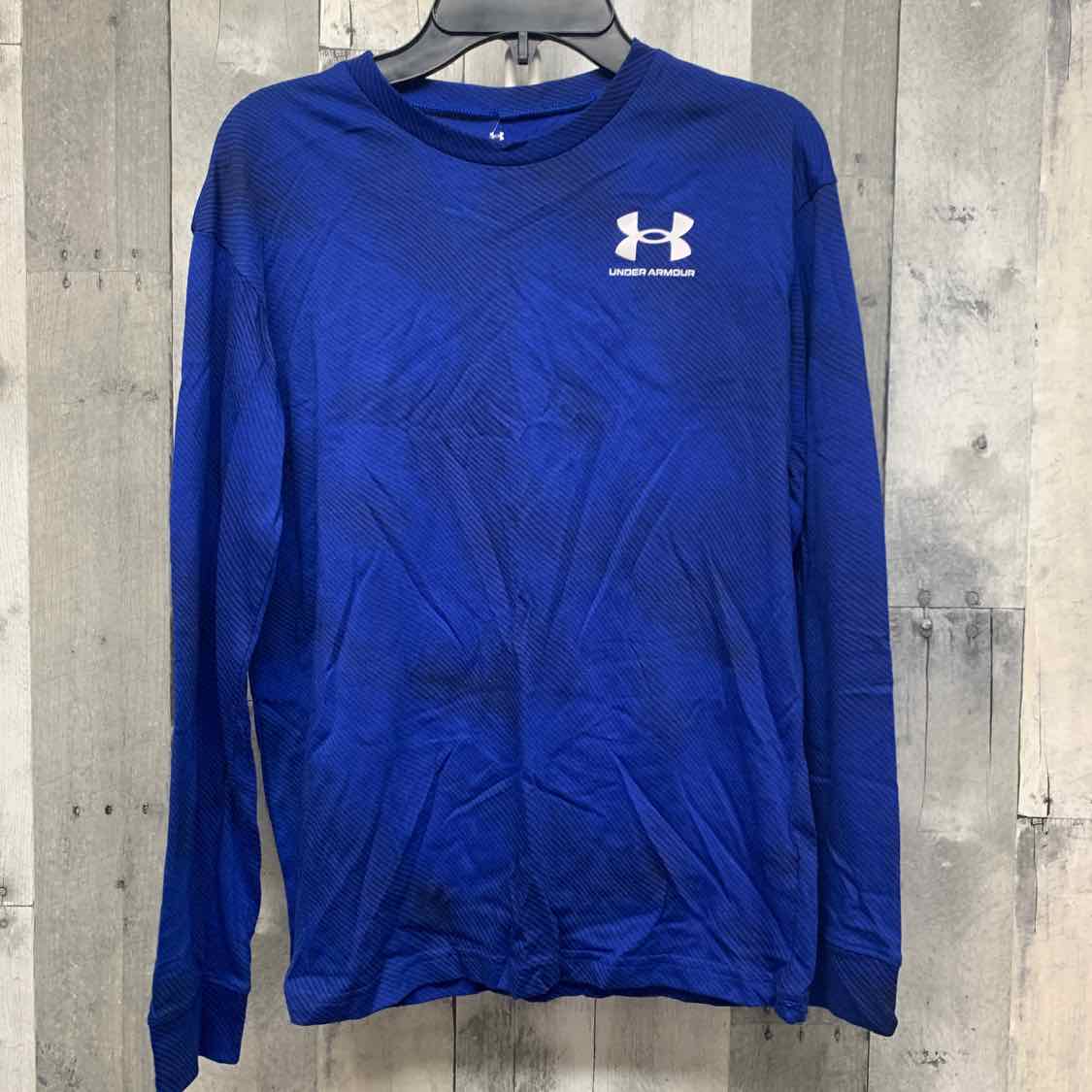 Size Large Blue Sport Brand Long Sleeve Shirt
