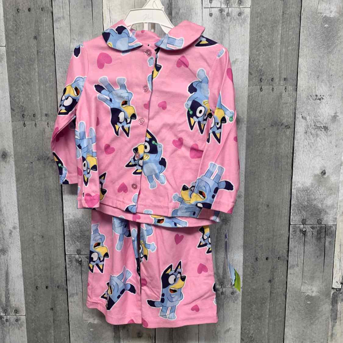 Size 24 Months Pink/Blue Disney 2pc PJs