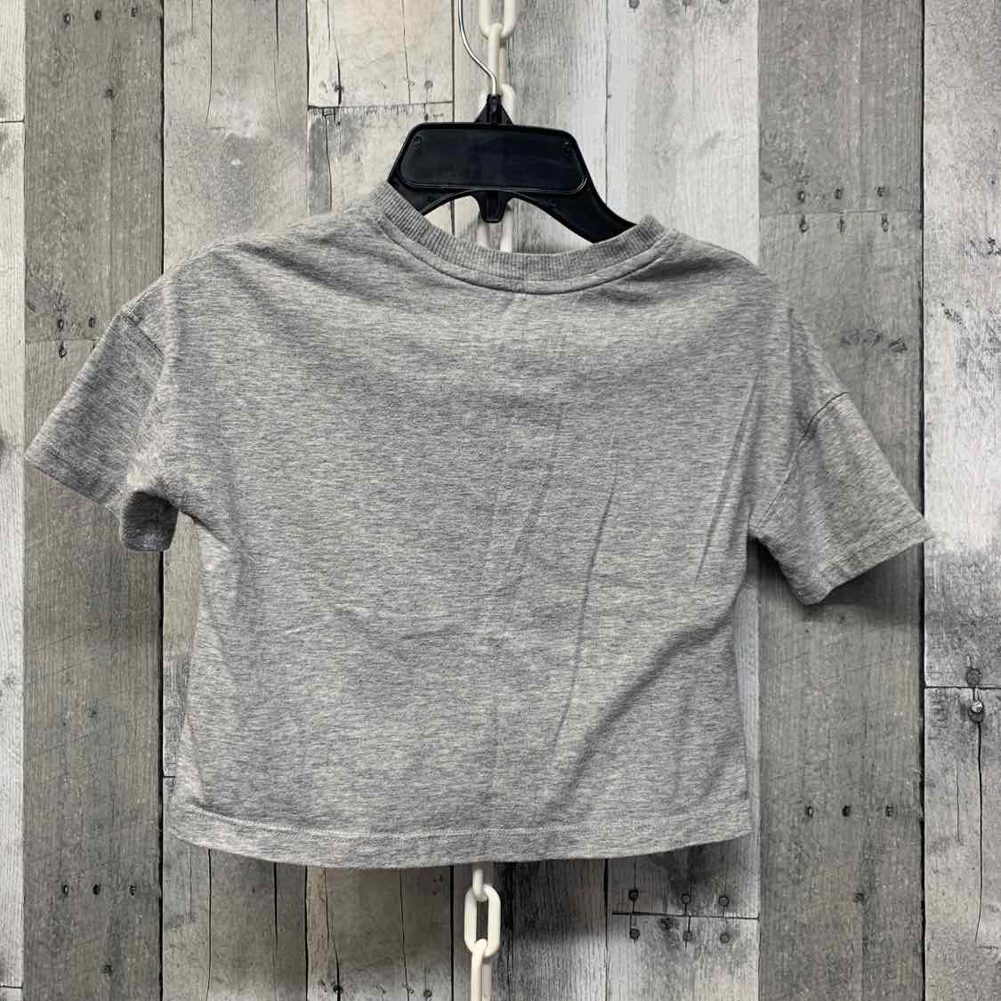 Size 5/6 Gray Graphic Justice T Shirt