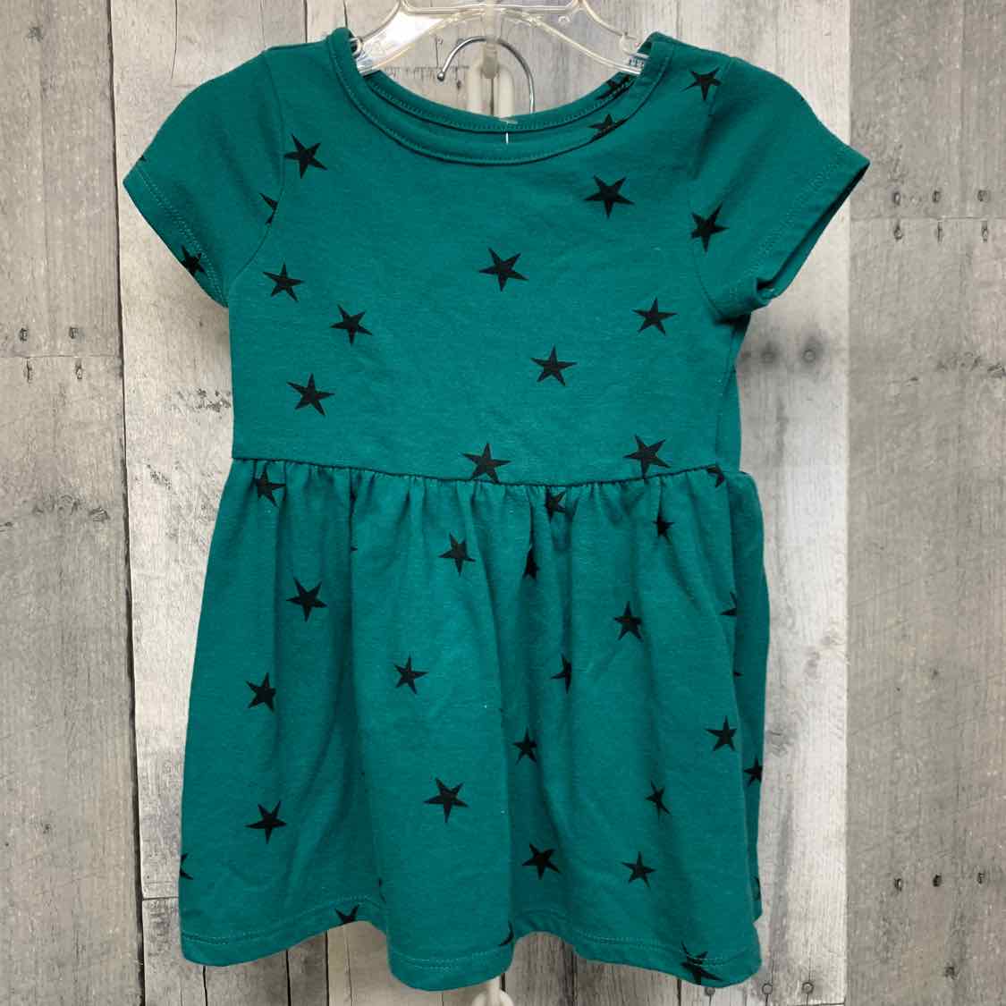 Size 18 Months Teal Print Cat & Jack 2pc Dress - OodlesCB