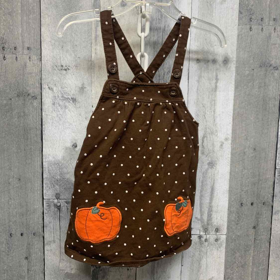 Size 18 Months Brown/Orange Carter's Overalls