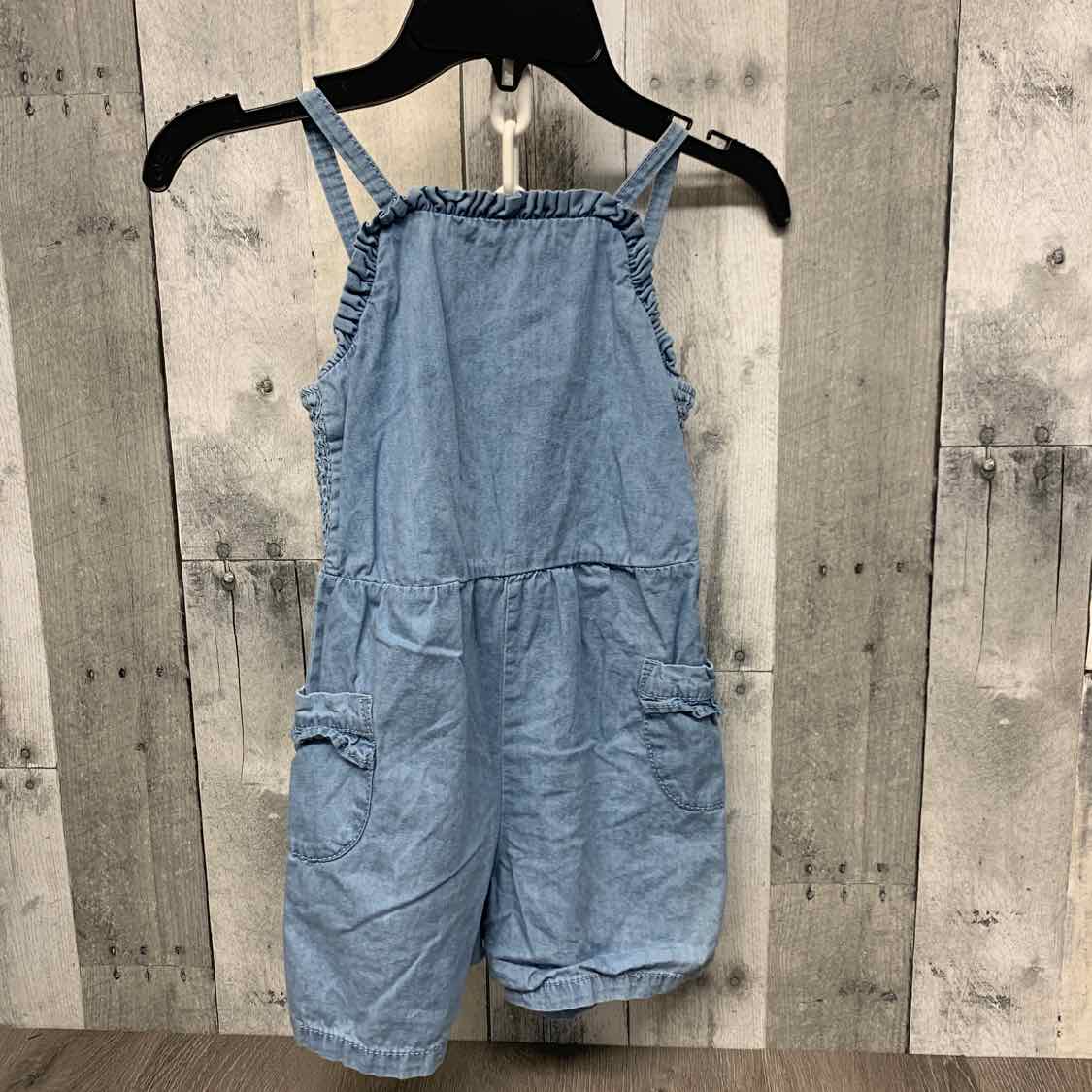 Size 5T Denim Cat & Jack Romper