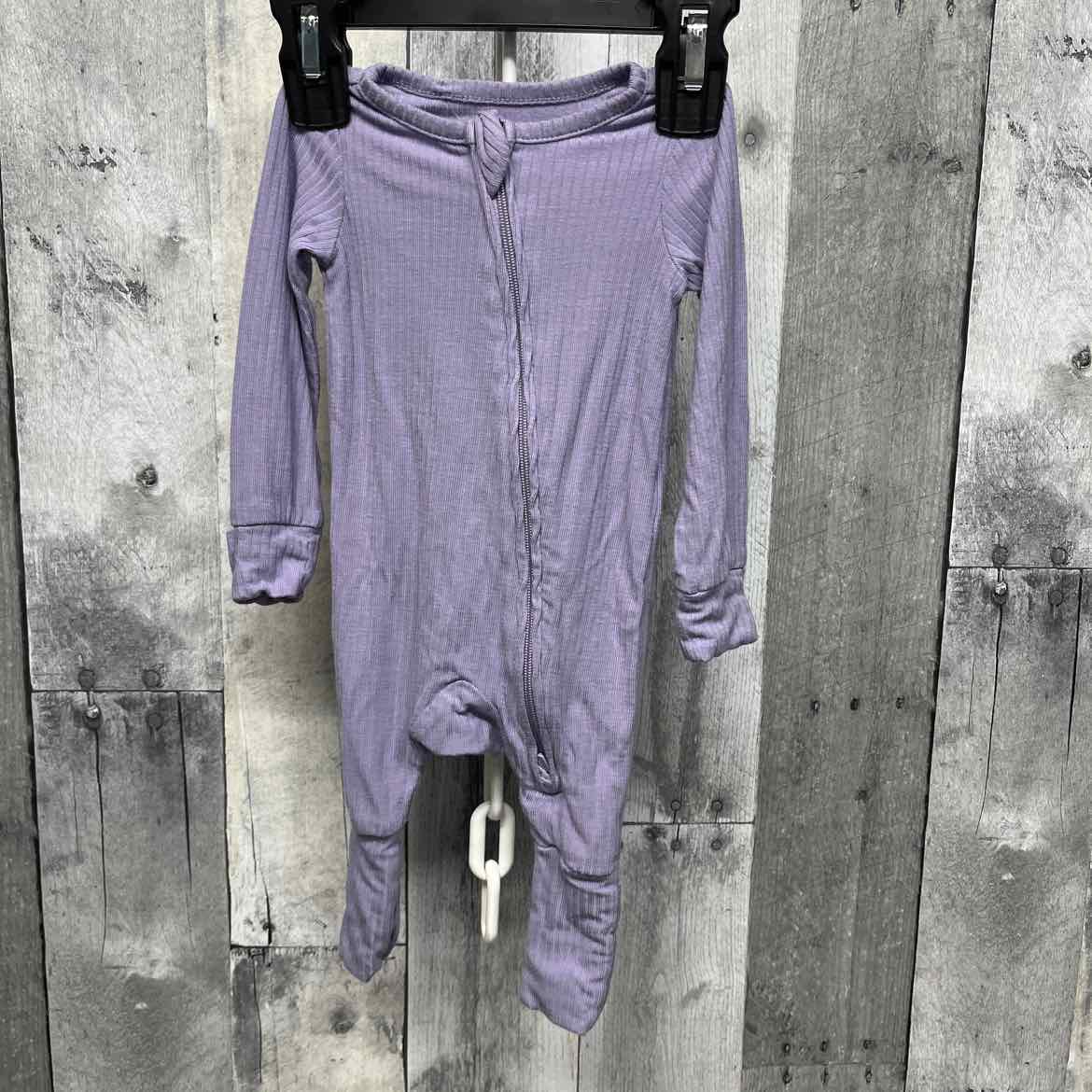 Size Newborn Purple Carter's Footy PJs