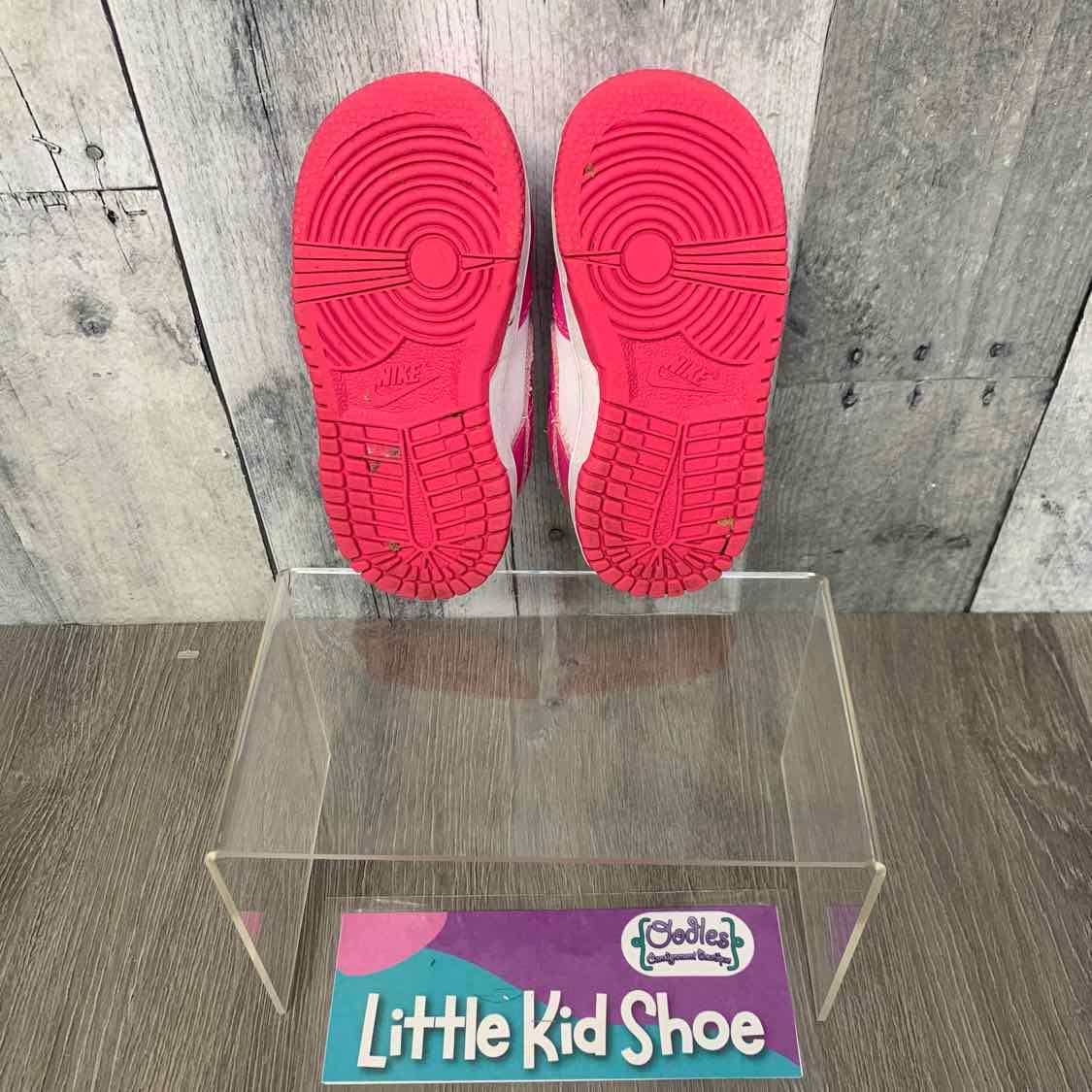 Size 6 Pink/White Sport Brand Sneakers