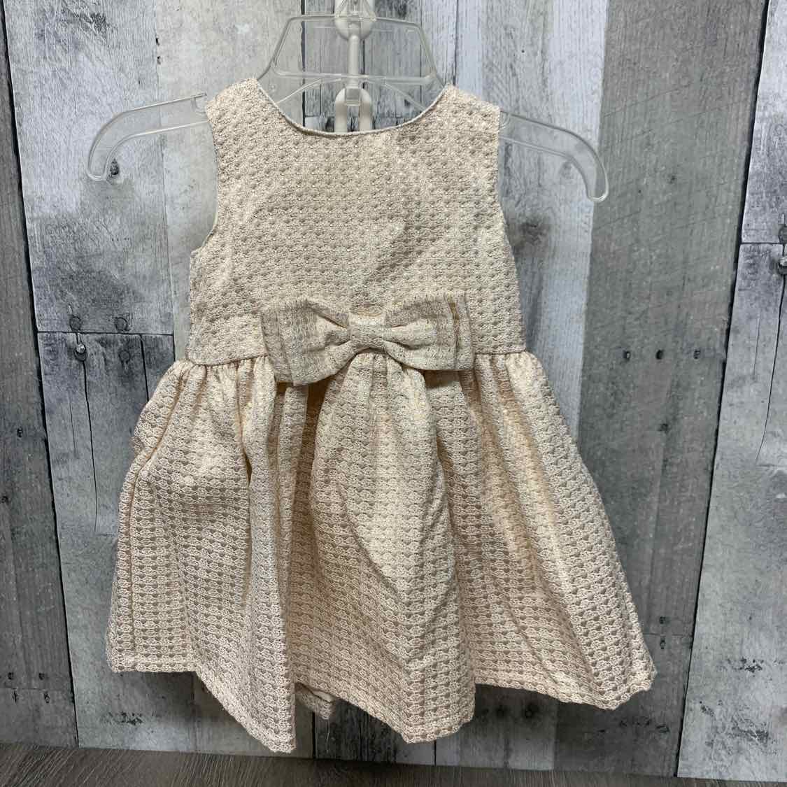 Size 6 Months Gold Carter's Dress