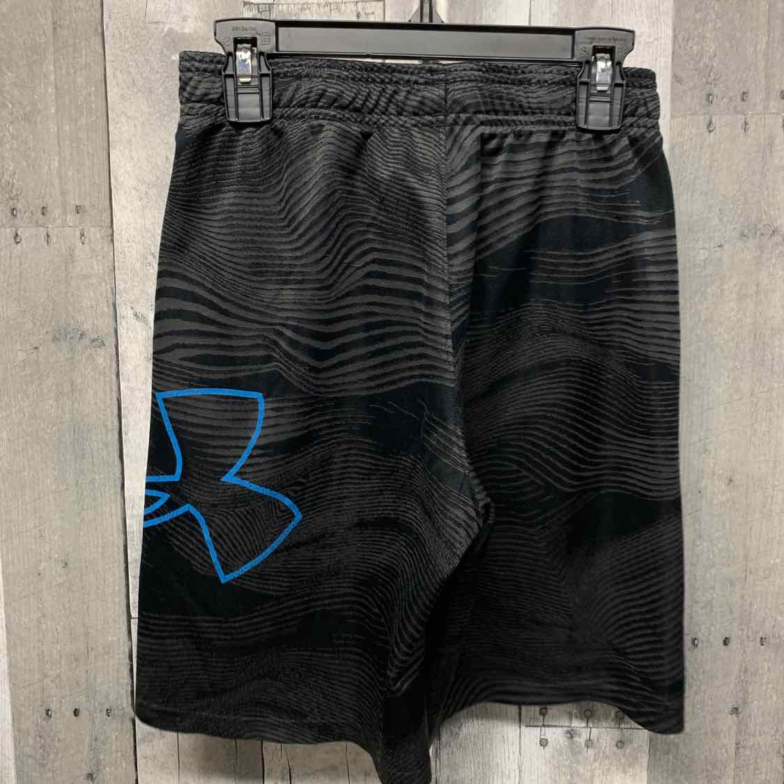 Size Medium Black/Blue Sport Brand Shorts - Athletic