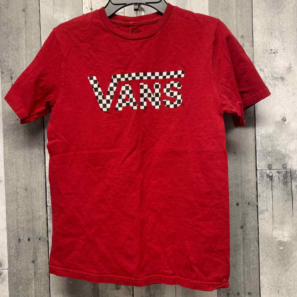 Size Medium Red Graphic Vans T Shirt