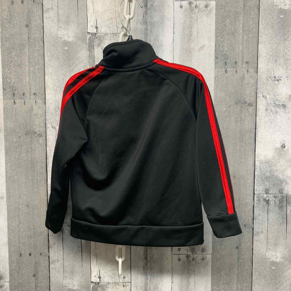 Size 2T Black/Red Sport Brand Light Jacket