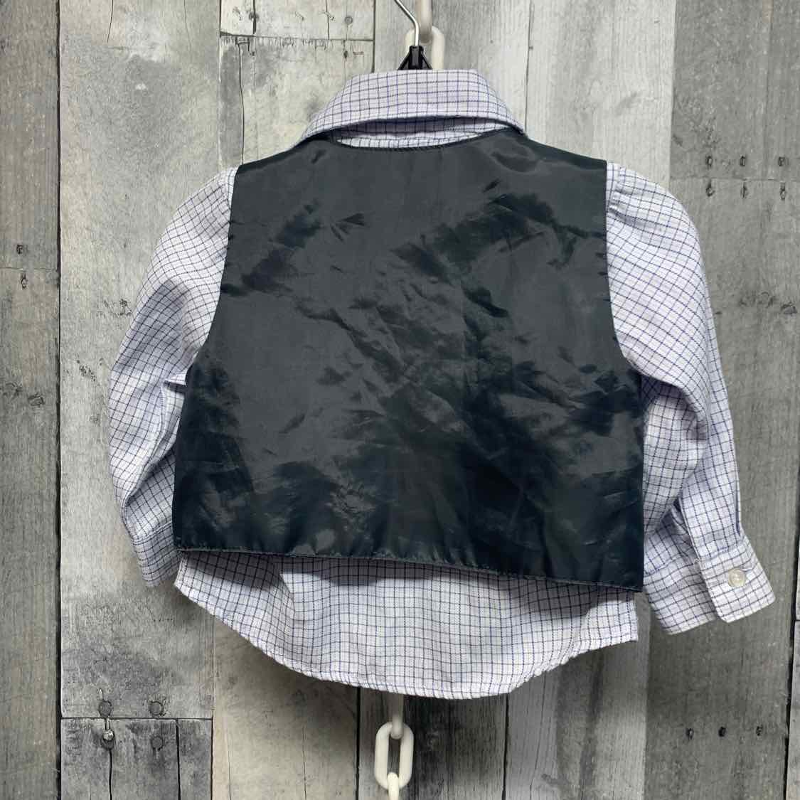 Size 12 Months Blue/Gray Andrew Fezza 2pc Top