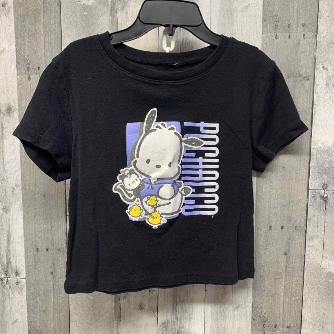 Size Large Black Graphic Hello Kitty T Shirt