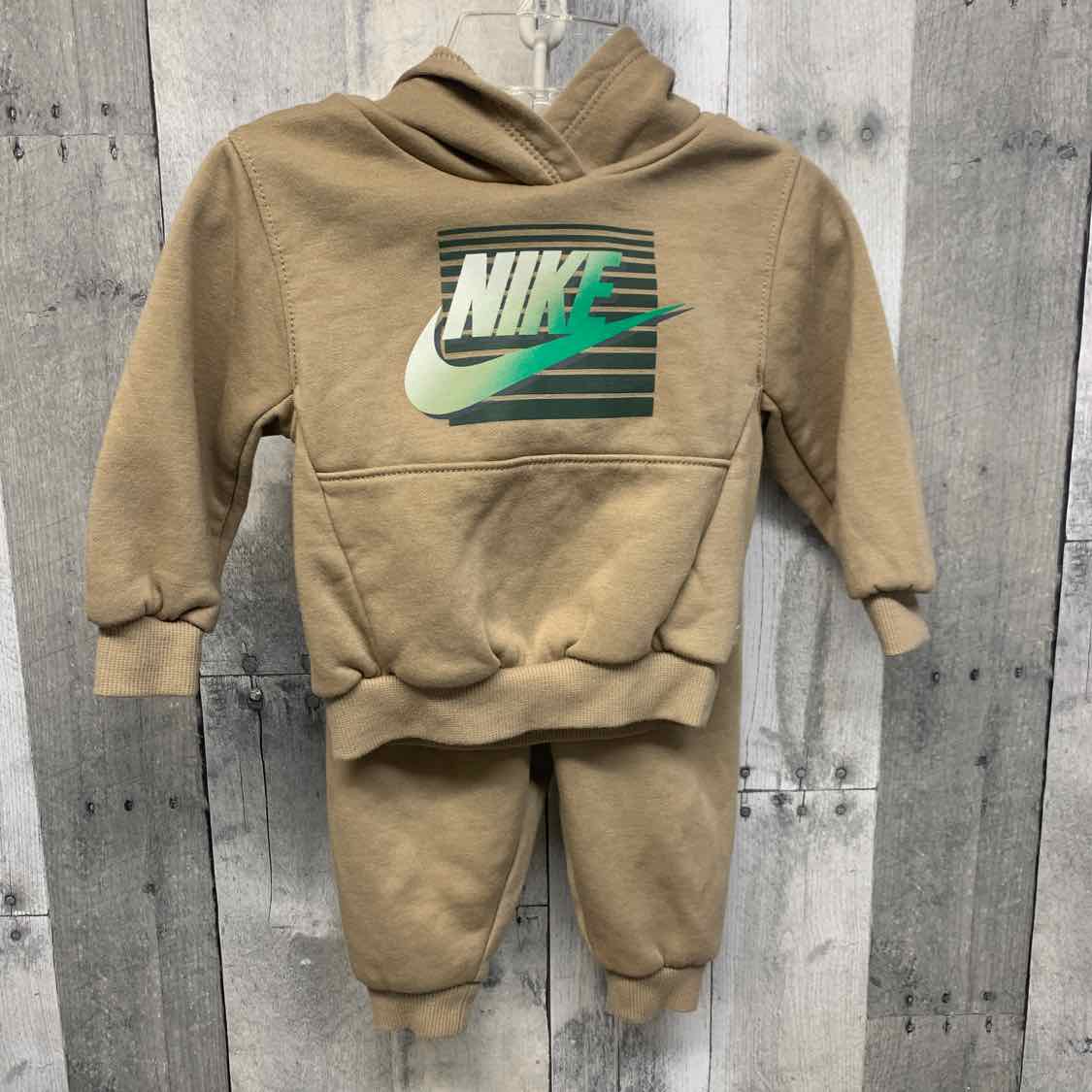 Size 12 Months Brown/Green Sport Brand Jacket/Pants
