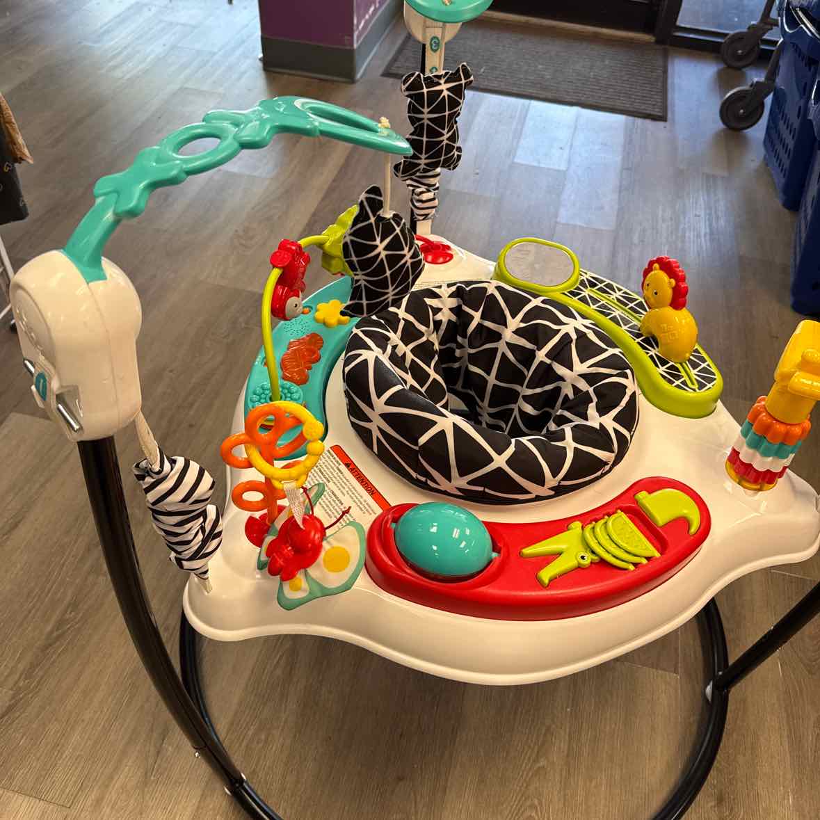 Fisher Price White/Blue Jumperoo