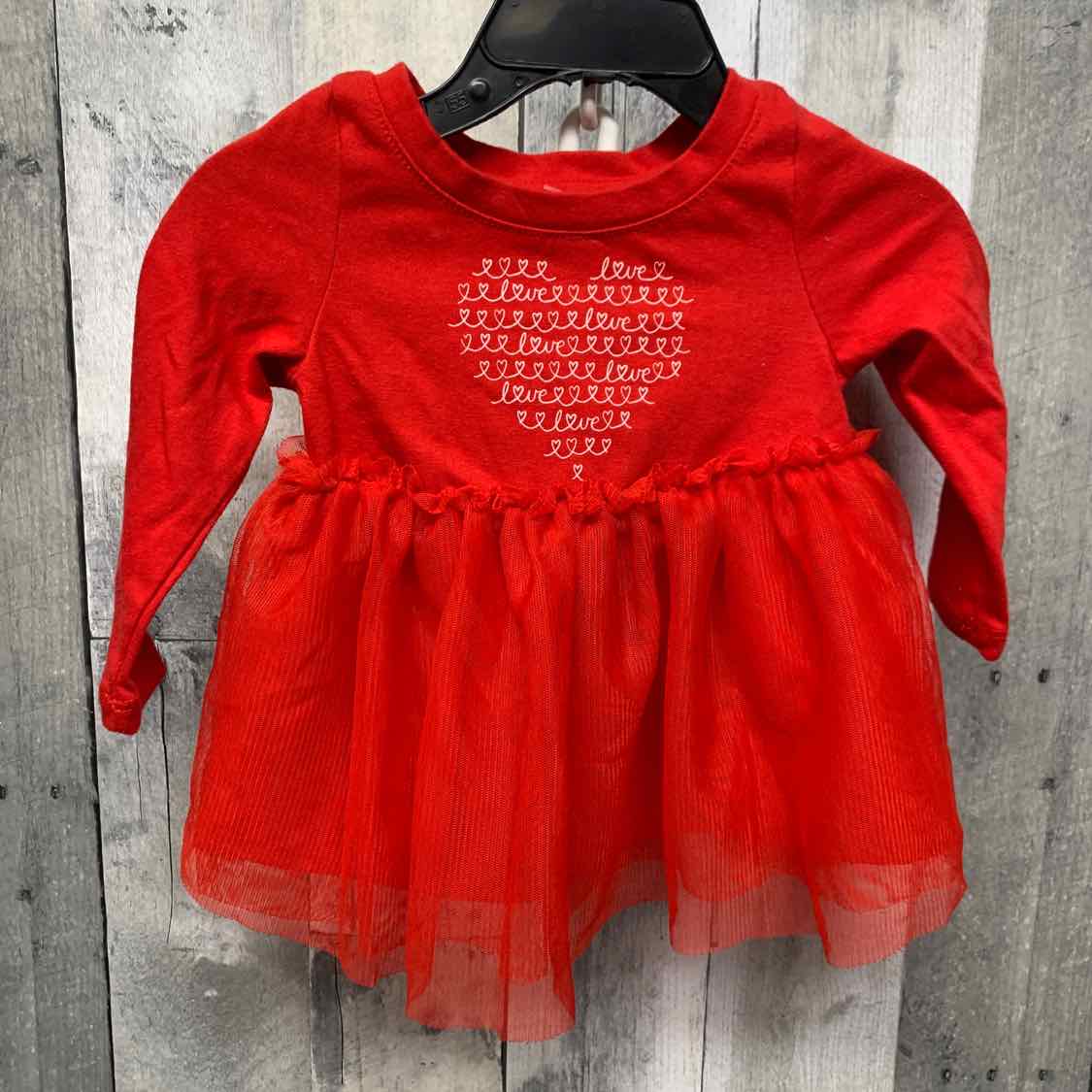Size 12 Months Red Cat & Jack Dress