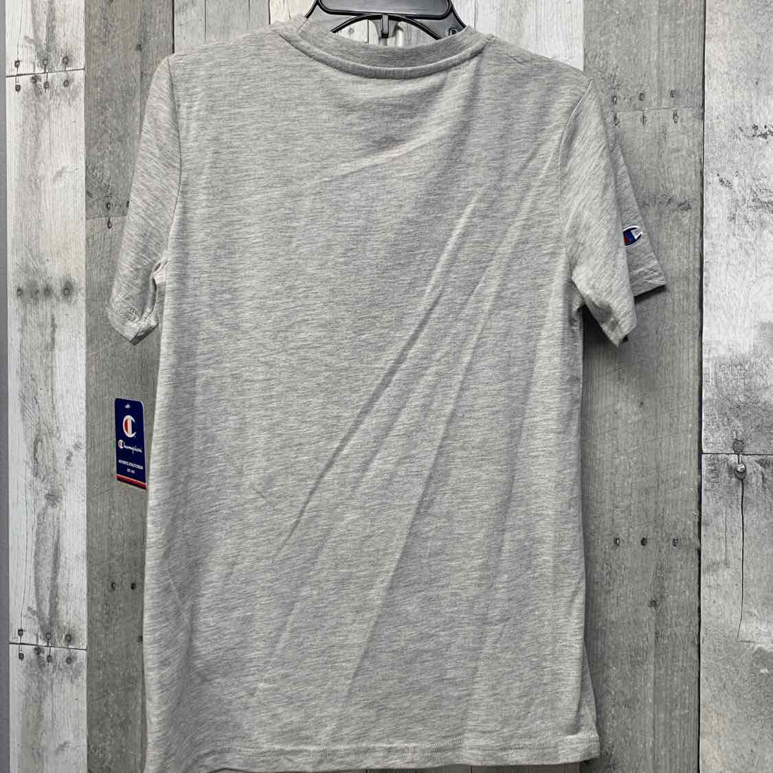 Size Large Gray Graphic Champion T Shirt