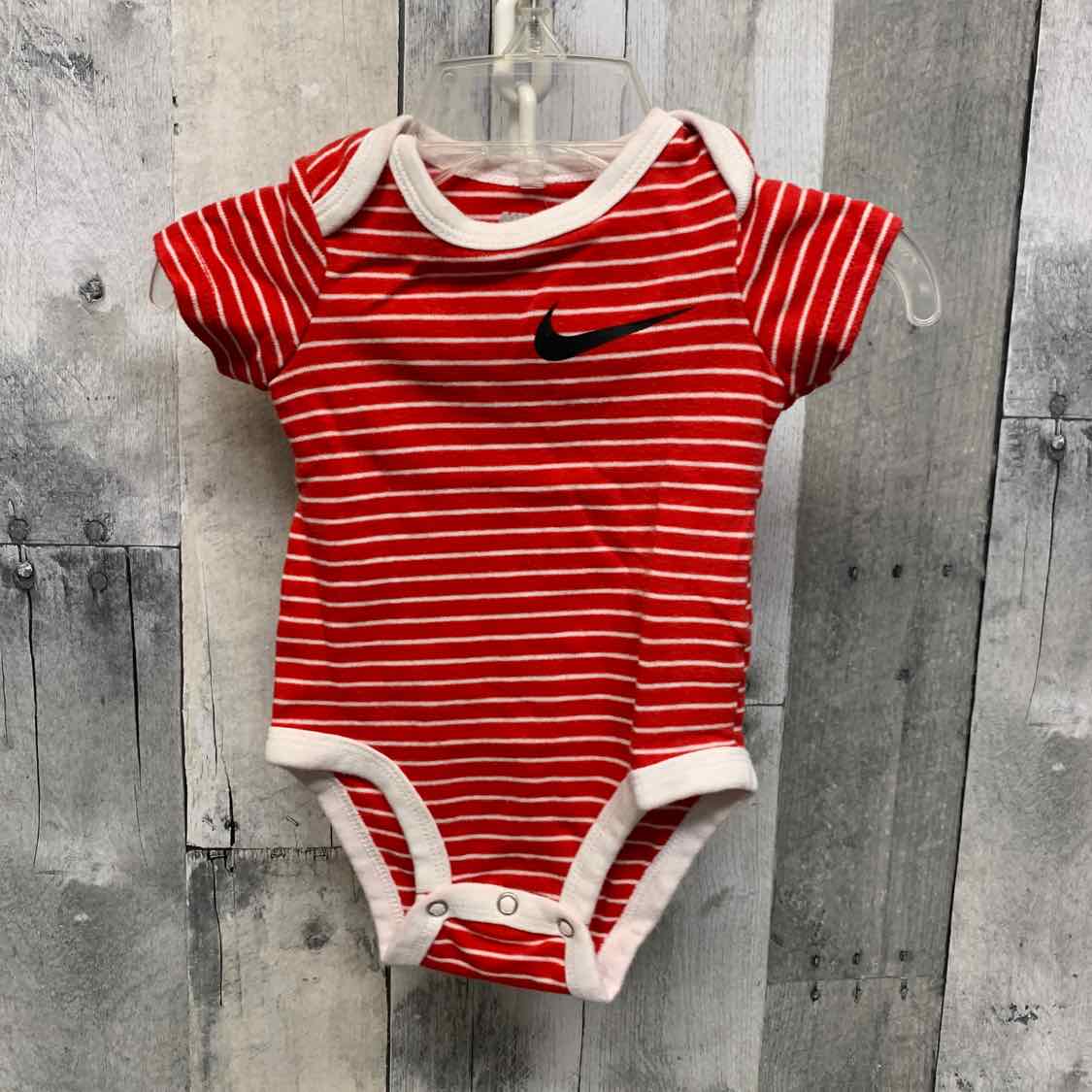 Size 6 Months Red/Black Sport Brand Bodysuit - OodlesCB