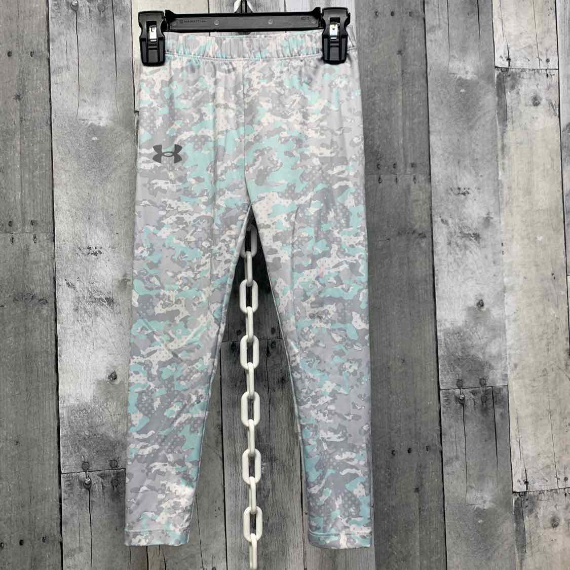 Size 5 Gray/Mint Sport Brand Leggings