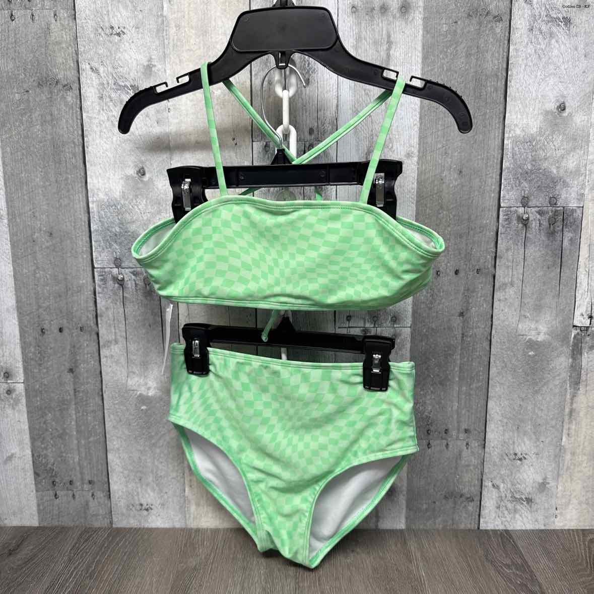 Size Large Green Art Class Swim Suit - 2pc+