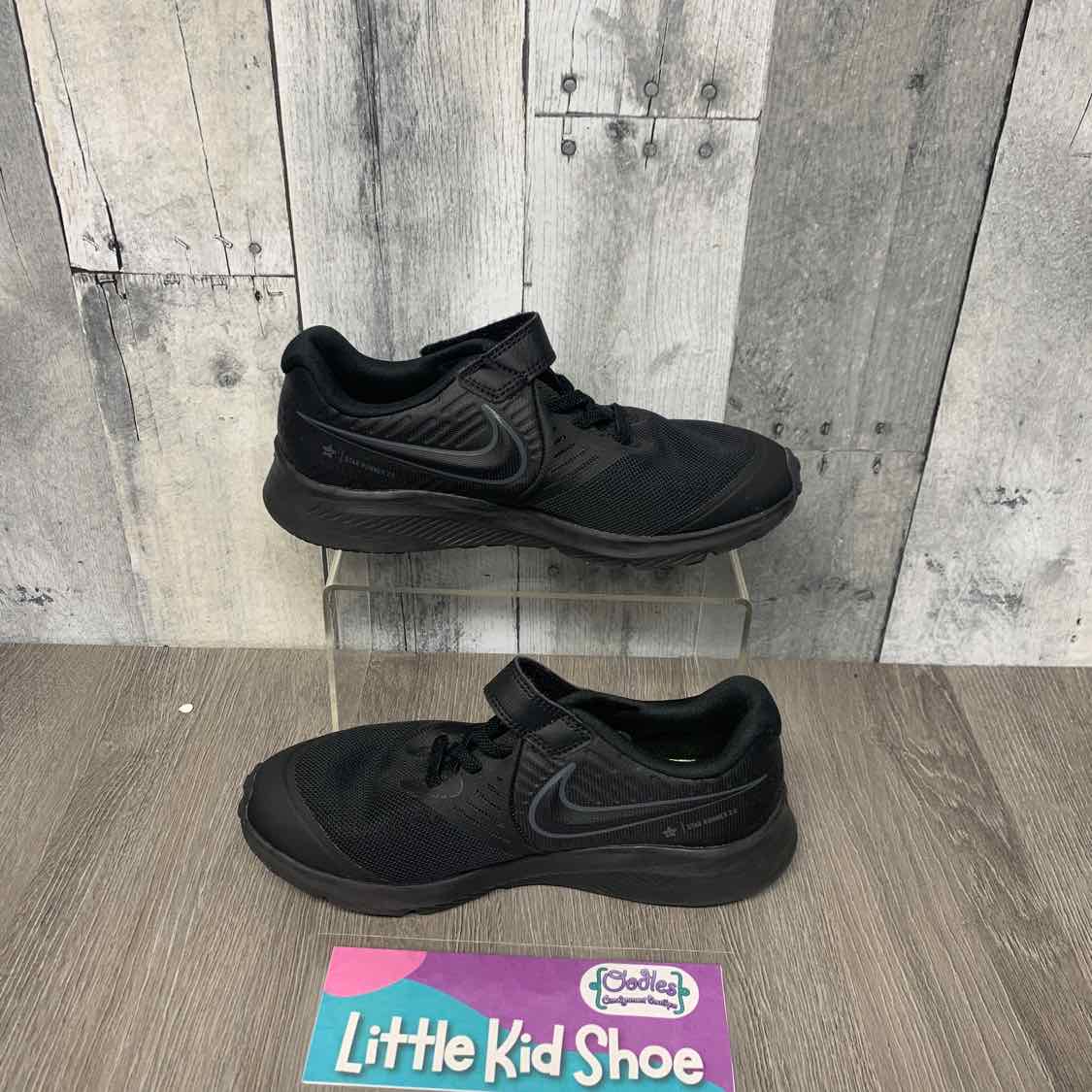Size 2.5 Black Sport Brand Sneakers