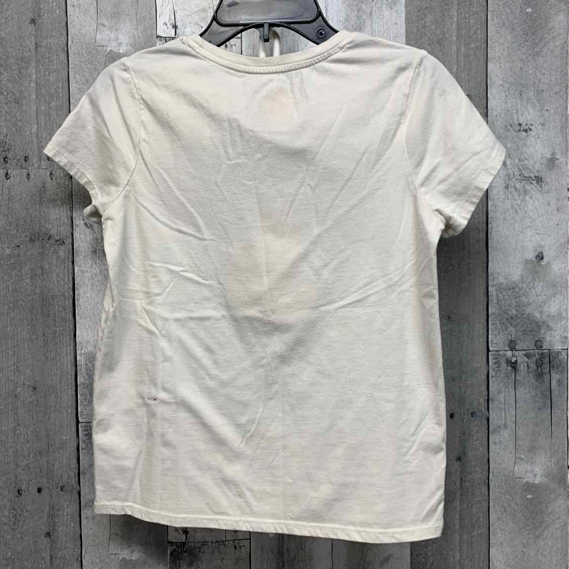 Size 10/12 White Graphic Cat & Jack T Shirt