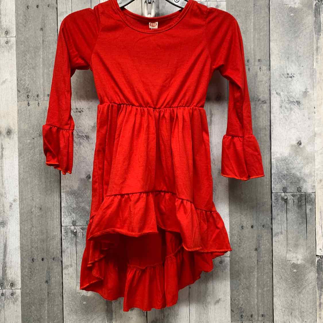 Size 4T Red B Brand LS Dress