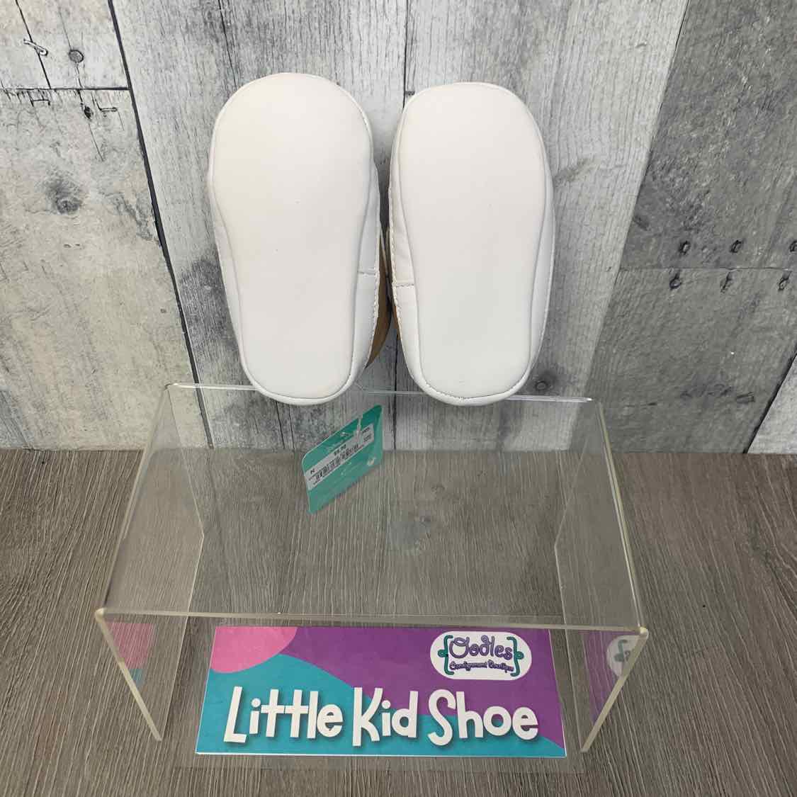 Size 3 Tan/Brown Disney Soft Sole Shoes