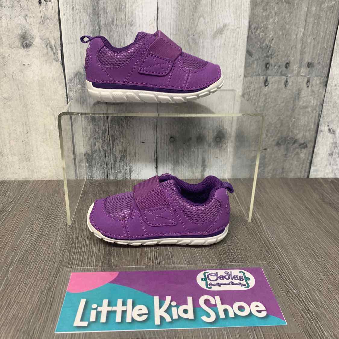 Size 4 Purple Stride Rite Sneakers