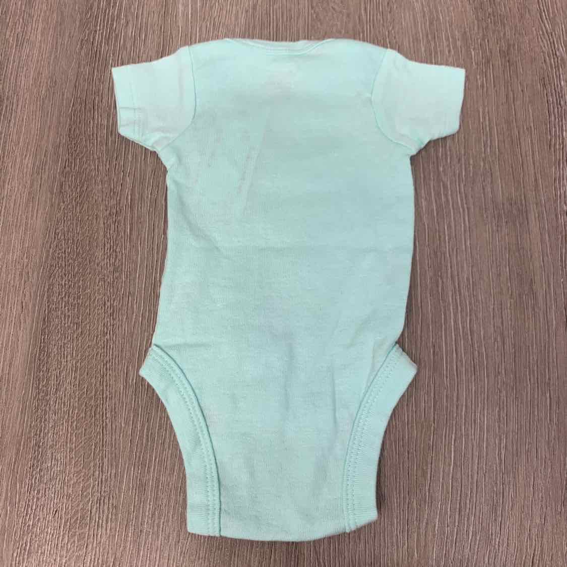 Size Preemie Mint Gerber Bodysuit