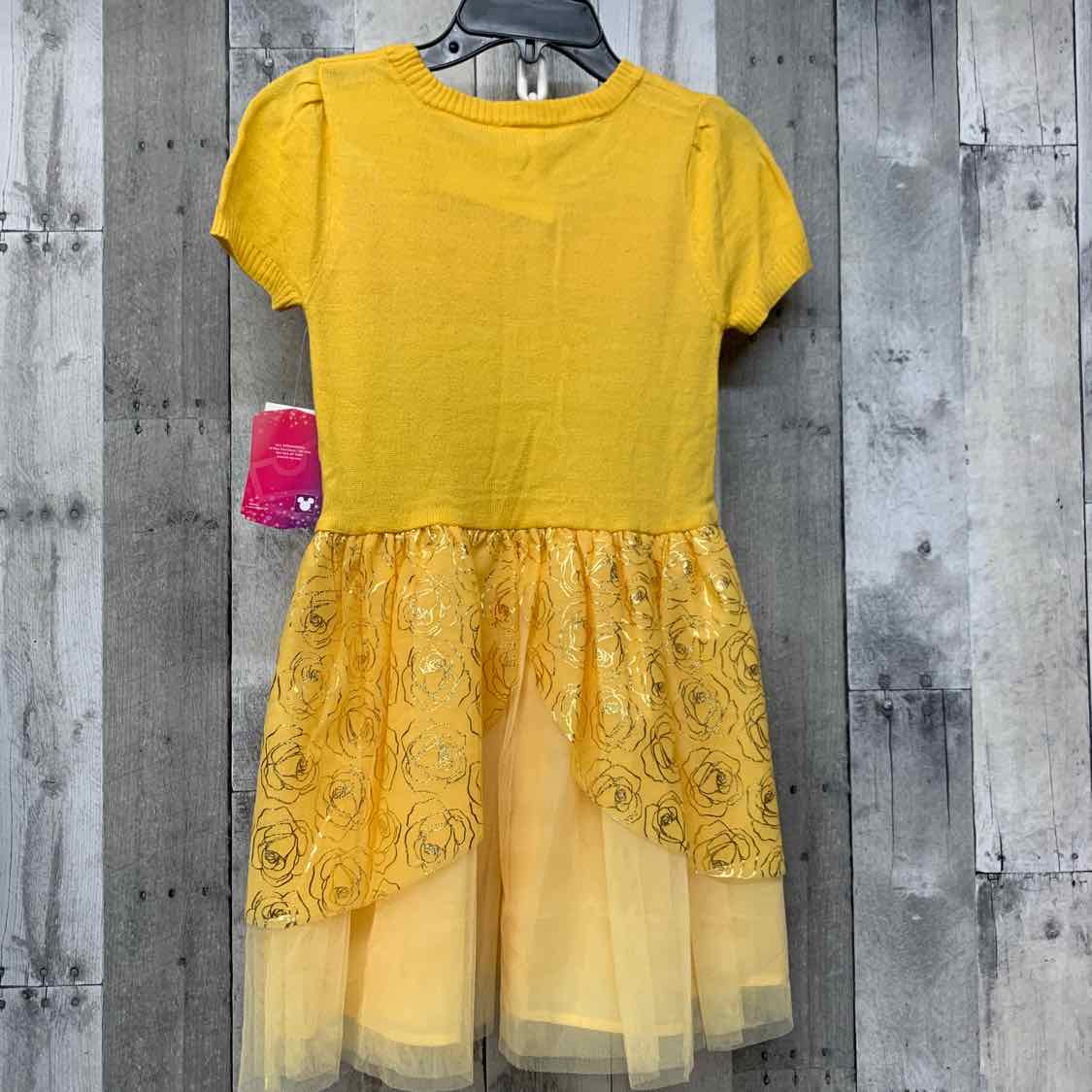 Size 7/8 Yellow Disney Dress