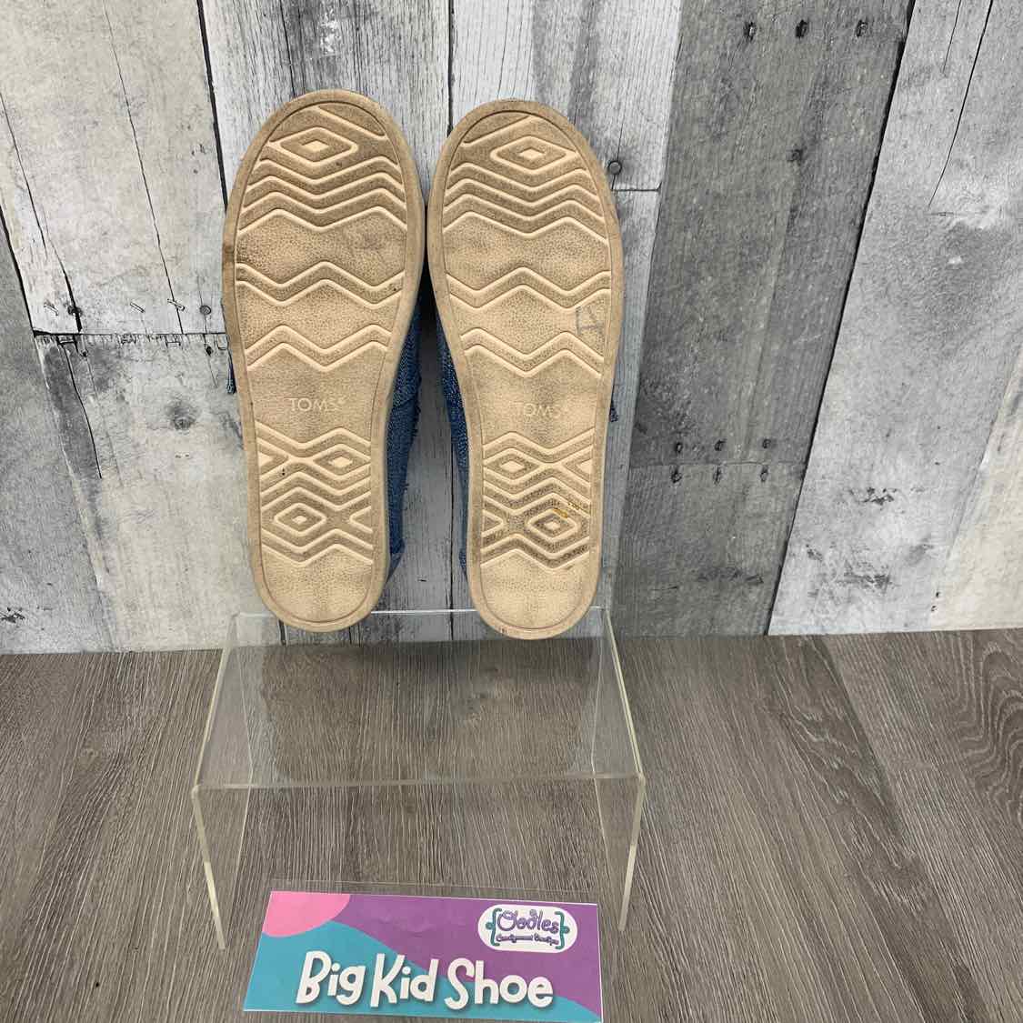 Size 3 Denim Toms Loafers