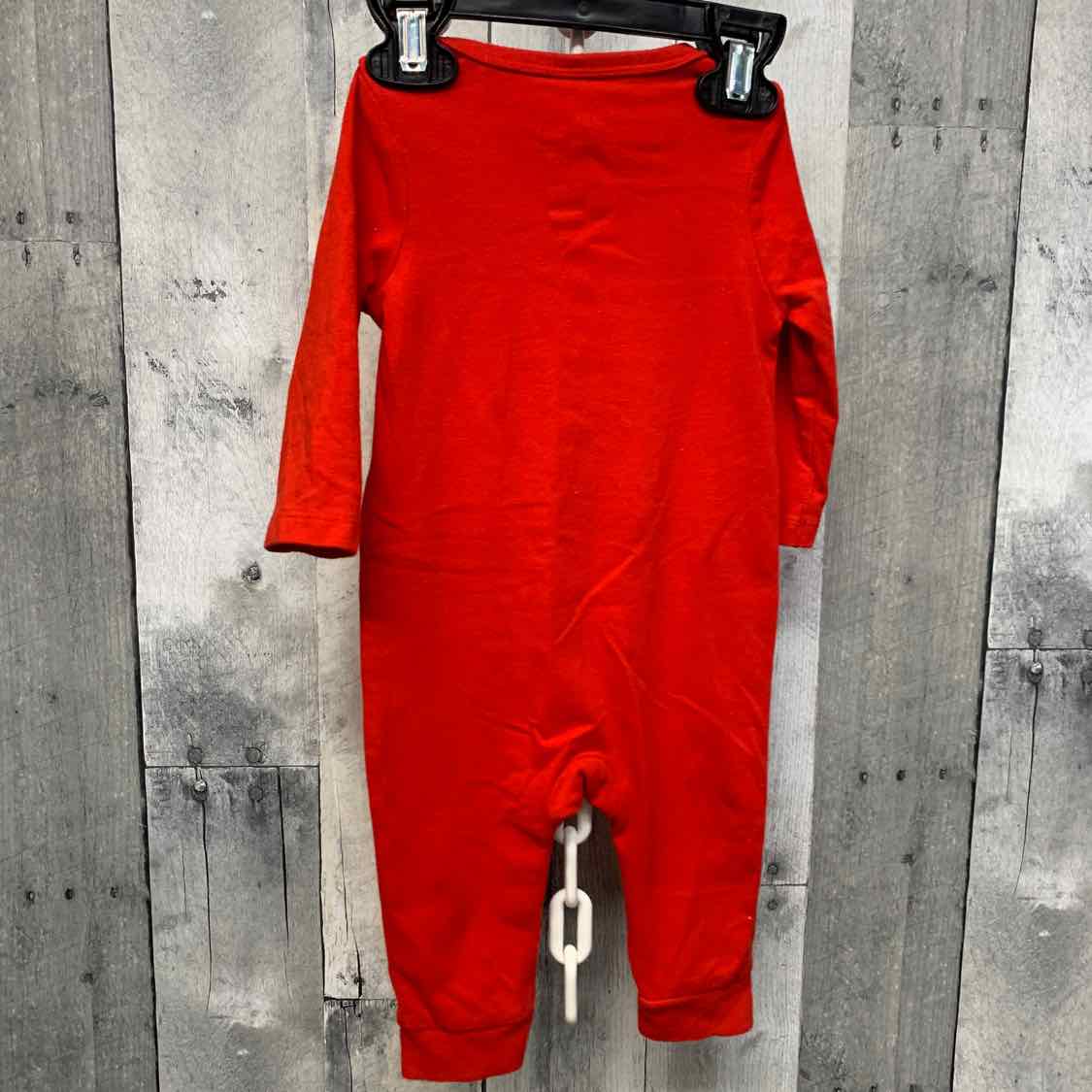 Size 3-6 Months Red Cat & Jack Romper