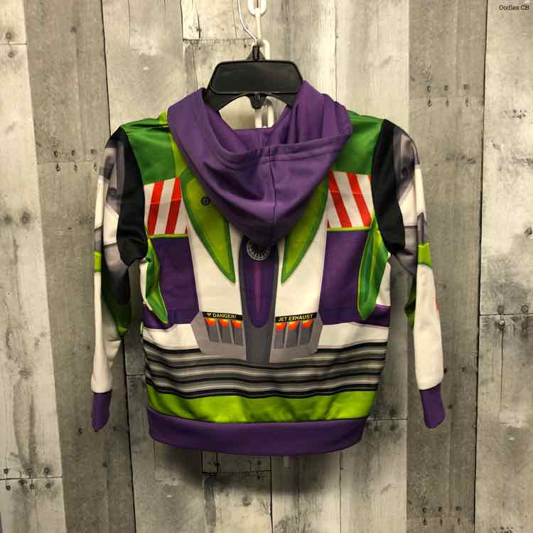 Size 5T White/Purple Disney Light Jacket