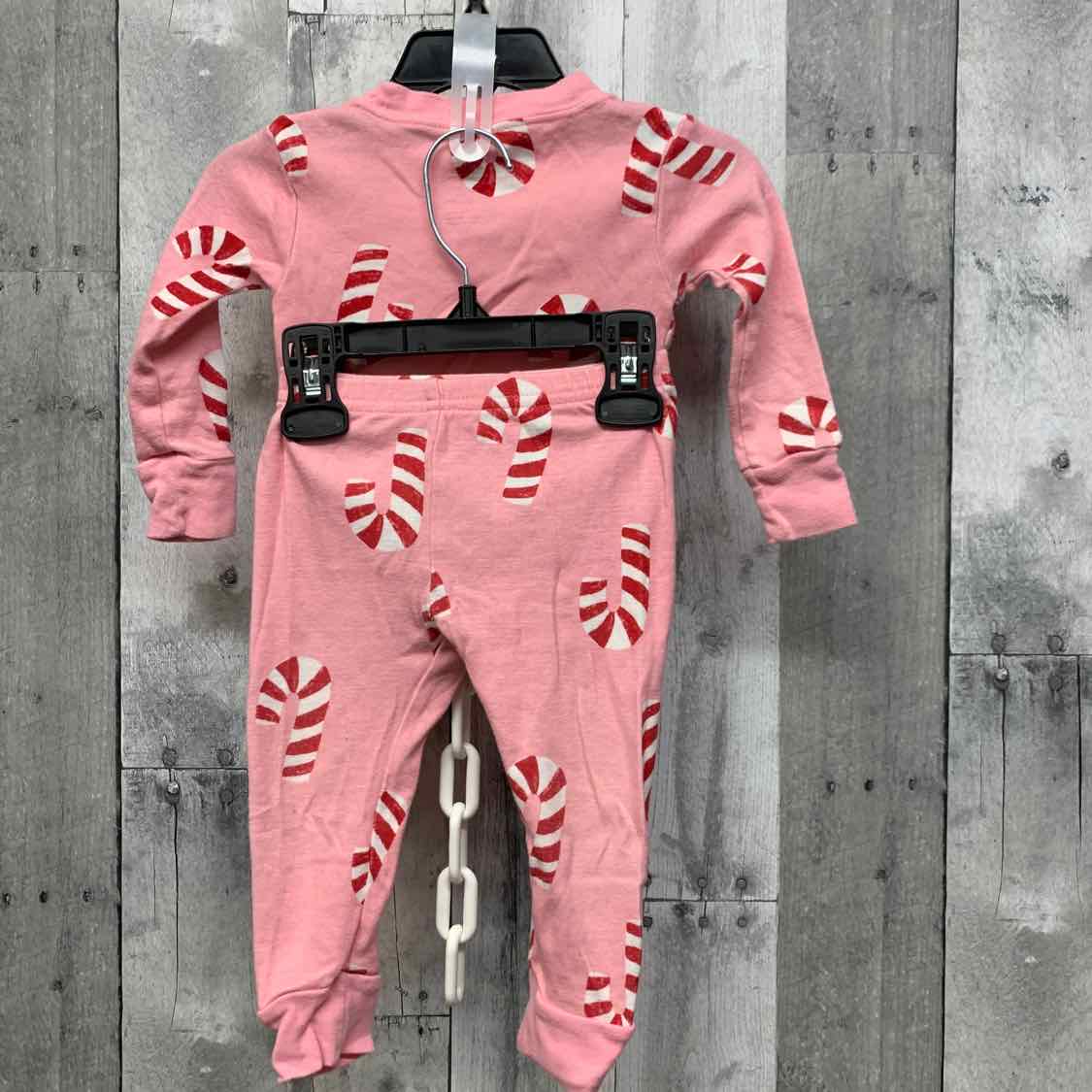 Size 12 Months Pink Print Carter's 2pc PJs