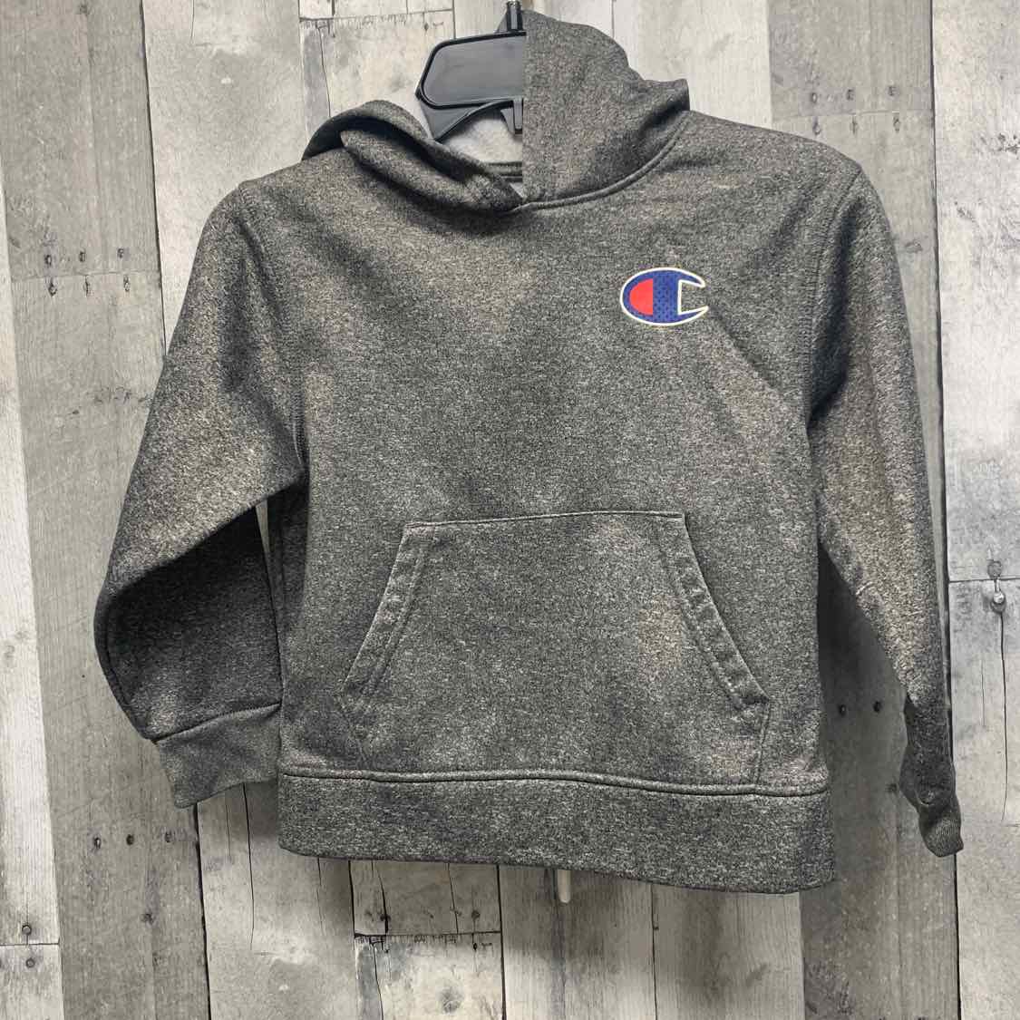 Size 5/6 Gray/Blue Champion Pull Over