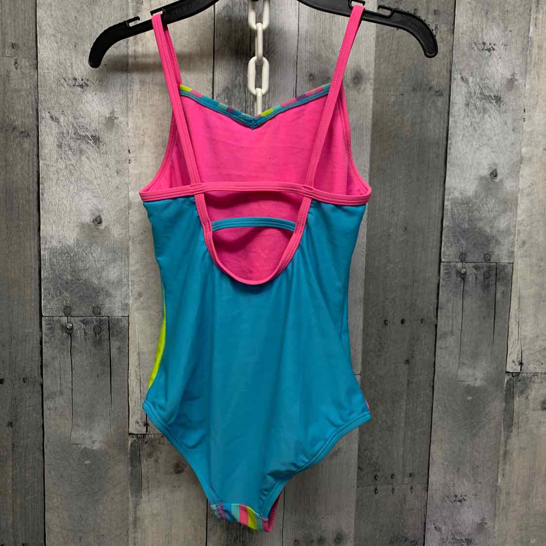 Size Large Blue/Pink Speedo Swim Suit - 1pc