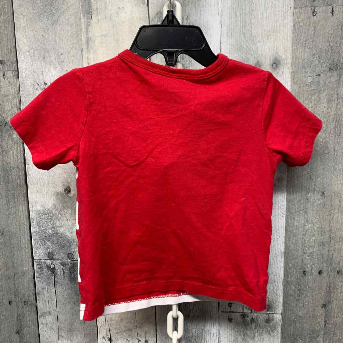 Size 12-18 Months Red/Navy Children's Place T Shirt