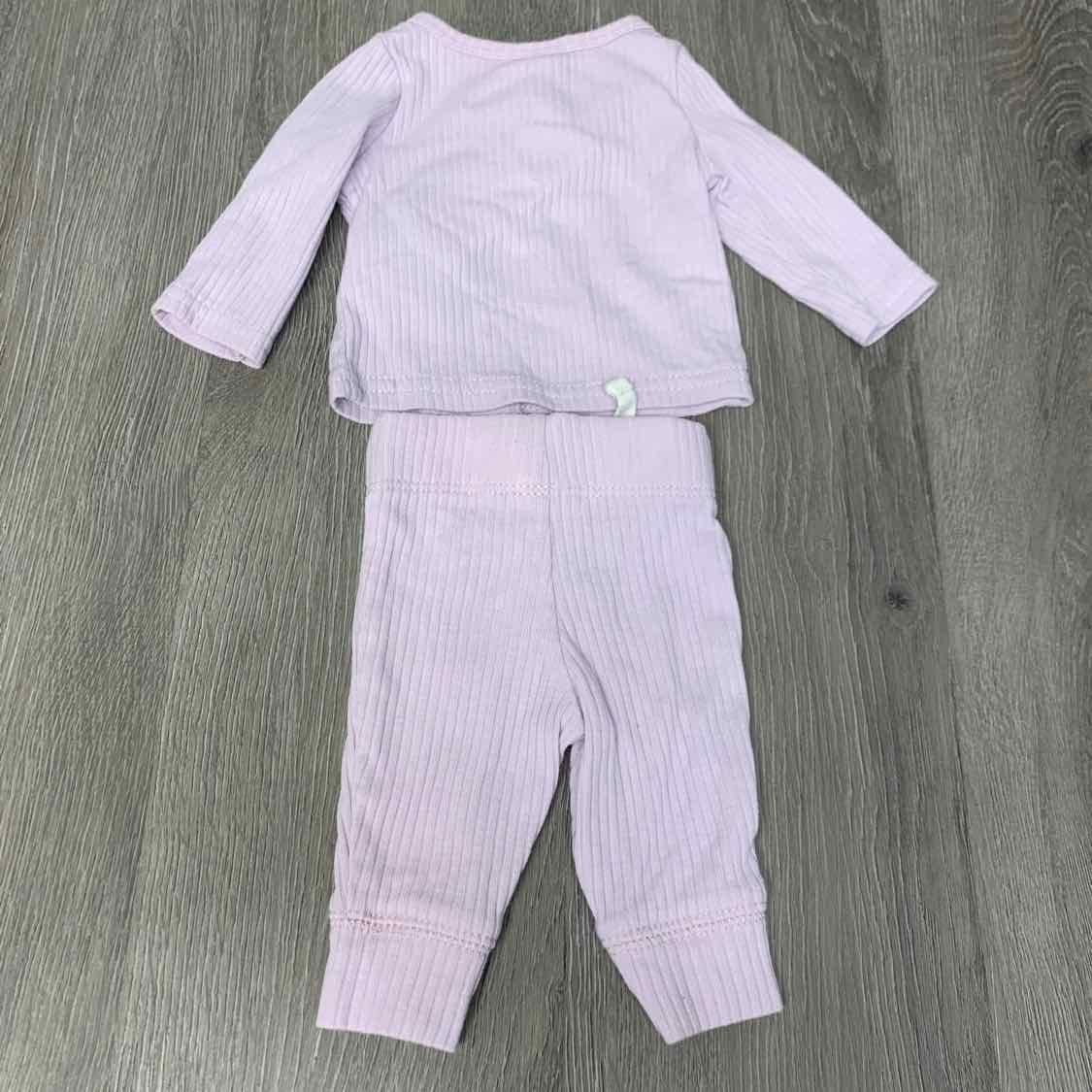Size Preemie Purple Carter's Shirt/Pants