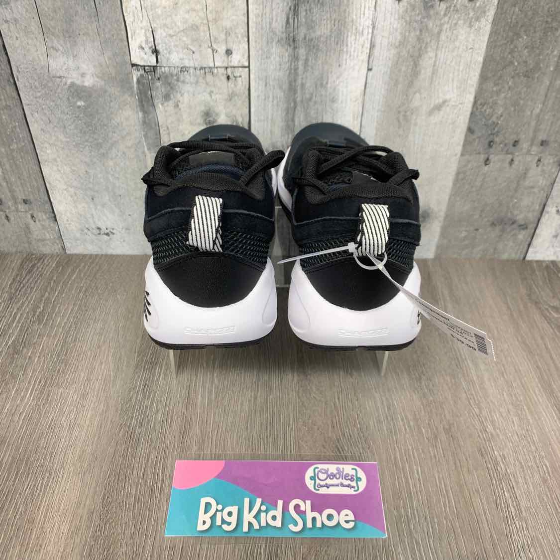 Size 4.5 Black/White Sport Brand Sneakers