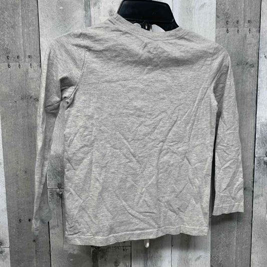 Size 6 Gray/Red Children's Place Long Sleeve Shirt